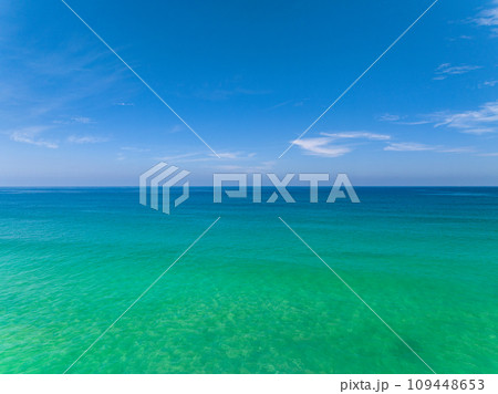 Beautiful ocean in summer day nature seascape view at open sea in summer season,Nature Environment and Travel background,Amazing sea ocean background 109448653