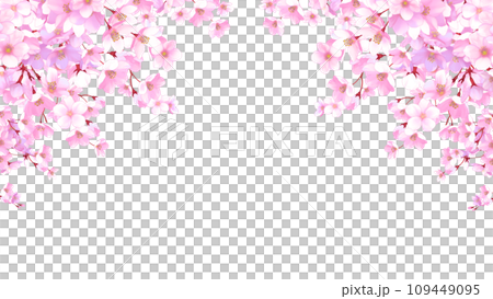 櫻花框背景16:9 109449095