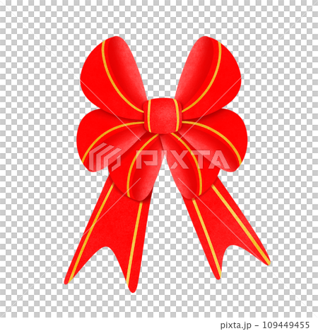 festive ribbon with bow festive ribbon with bow 109449455