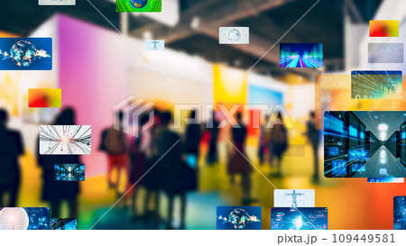 展示会と映像コンテンツ 展示会と映像コンテンツ 109449581