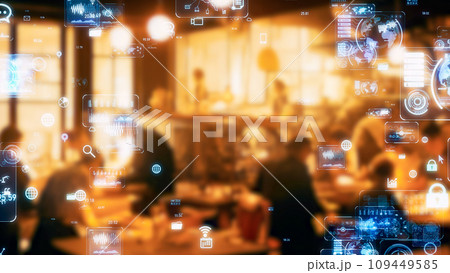 飲食店とテクノロジー 電子マネー キャッシュレス決済 飲食店とテクノロジー 電子マネー キャッシュレス決済 109449585