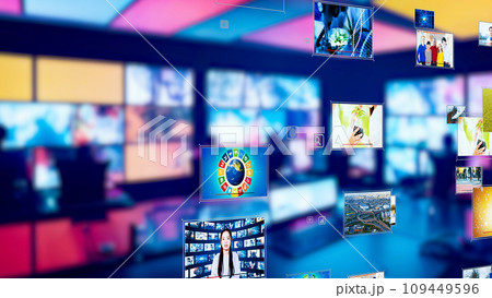 映像コンテンツと放送局 109449596