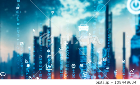 未来都市とネットワーク 未来都市とネットワーク 109449634