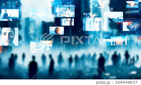 未来都市と映像ネットワーク 未来都市と映像ネットワーク 109449637