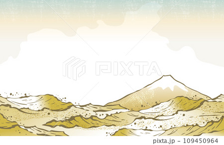 海　波イメージの背景イラスト 109450964