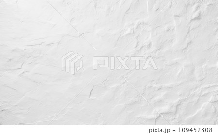 おしゃれな白い石の背景　AI画像　 109452308