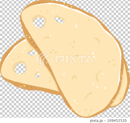 cute bakery bread pastry menu flat design hand drawing illustration 109452520