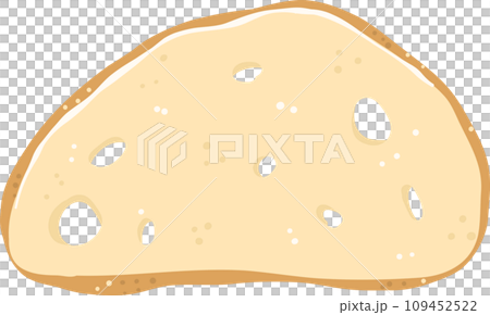 cute bakery bread pastry menu flat design hand drawing illustration 109452522