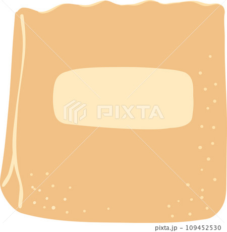 cute bakery bread pastry menu flat design hand drawing illustration 109452530
