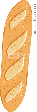 cute bakery bread pastry menu flat design hand drawing illustration 109452535