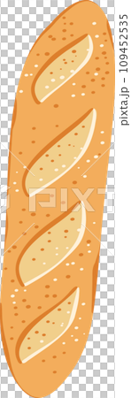 cute bakery bread pastry menu flat design hand drawing illustration 109452535