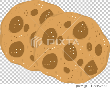 cute bakery bread pastry menu flat design hand drawing illustration 109452548