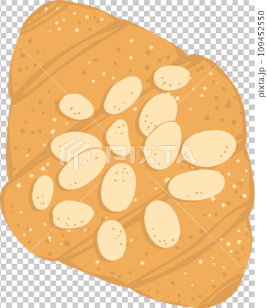 cute bakery bread pastry menu flat design hand drawing illustration 109452550