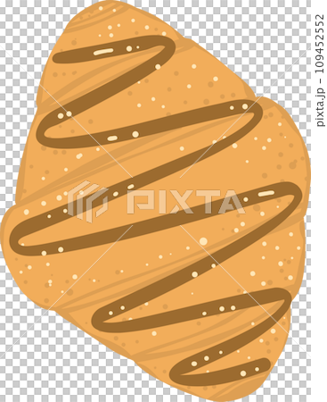 cute bakery bread pastry menu flat design hand drawing illustration 109452552
