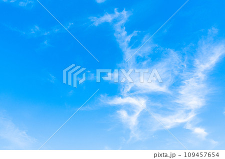 青空と白い雲 青空と白い雲 109457654