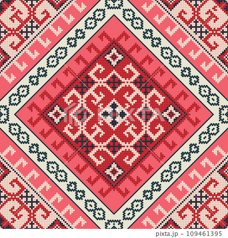 Georgian embroidery pattern 89 Georgian embroidery pattern 89 109461395