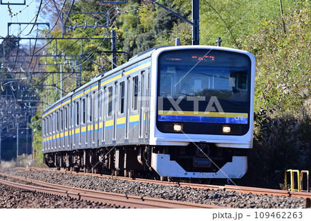 総武本線 四街道ー物井 JR東日本 209系3100番台 C402編成(幕張) 総武本線 四街道ー物井 JR東日本 209系3100番台 C402編成(幕張) 109462263