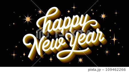 Lettering. Happy New Year 109462266