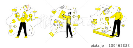 Creative solutions vector illustration. The intellectual landscape thrives when businesses invest in pursuit creative solutions Unleash power improvement through continuous stream innovative business Creative solutions vector illustration. The intellectual landscape thrives when businesses invest in pursuit creative solutions Unleash power improvement through continuous stream innovative business 109463888