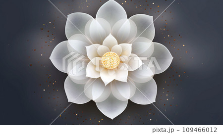 Delicate White Petals 109466012