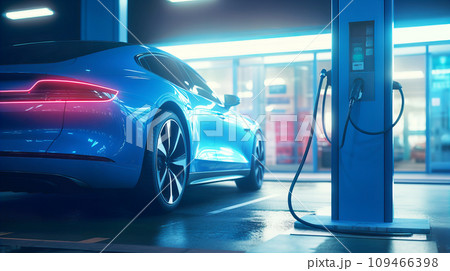 EV（電気自動車）の充電 109466398