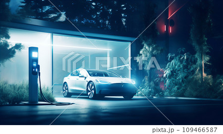 EV（電気自動車）の充電 109466587