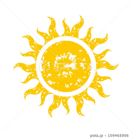 太陽のイラスト,太陽光を表すアイコン 109468906
