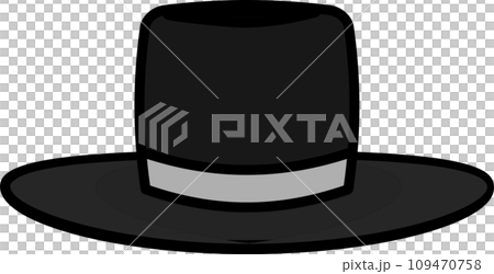 Simple top hat illustration 109470758