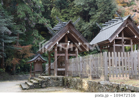 晩秋の山口大神宮の風景 晩秋の山口大神宮の風景 109472516