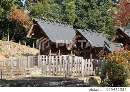晩秋の山口大神宮の風景 晩秋の山口大神宮の風景 109472523