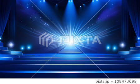 ステージ・舞台・スポットライトの素材 109473098