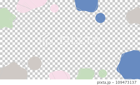 カラフルで抽象的な液体シェイプのベクターイラストセット 109473137