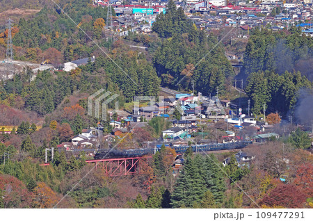 秩父鉄道 浦山口 C58-363+12系 SLパレオエクスプレス 秩父鉄道 浦山口 C58-363+12系 SLパレオエクスプレス 109477291
