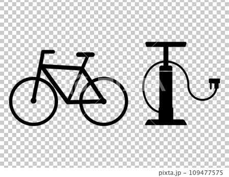 空気入れ 自転車 アイコン 空気入れ 自転車 アイコン 109477575
