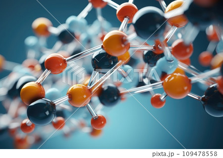 3D visualization of molecules 109478558