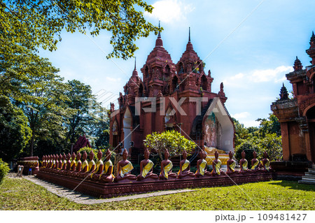 Wat Khao Angkhan temple in Buriram, Thailand 109481427