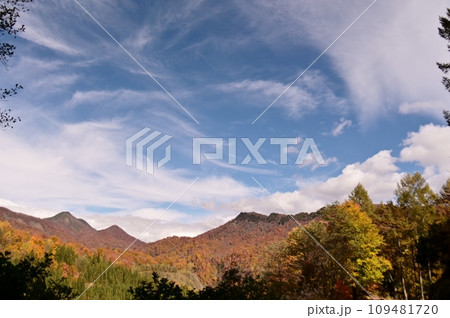 堂津岳方面の秋景色 堂津岳方面の秋景色 109481720