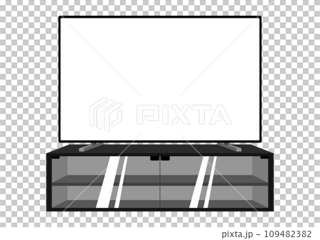 テレビとテレビ台 109482382