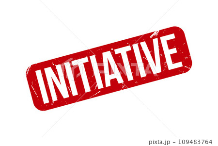 Initiative Rubber Stamp Seal Vector 109483764