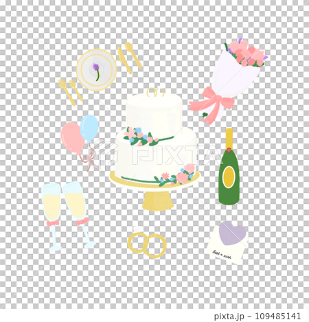 wedding element icon wedding element icon 109485141