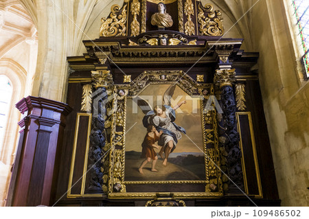 Saint Sacerdos cathedral, Sarlat, france 109486502