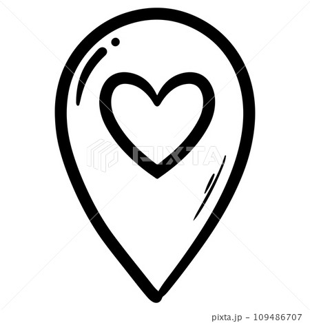 Doodle sketch style of Hand drawn Coordinates Location Point Gps vector illustration for concept design. Doodle sketch style of Hand drawn Coordinates Location Point Gps vector illustration for concept design. 109486707