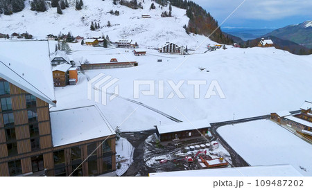 スイス 空撮 鳥瞰図 109487202