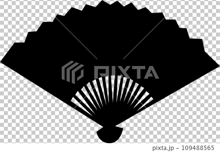 扇子剪影 109488565