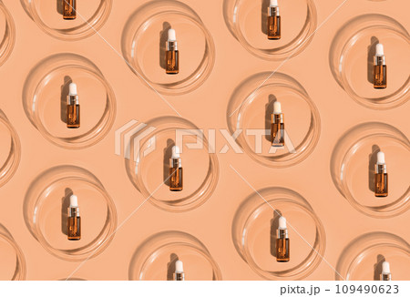 Demonstrating color of the year 2024. Pastel beige colored background with copy space showing trendy color for the nex year. High quality photo Demonstrating color of the year 2024. Pastel beige colored background with copy space showing trendy color for the nex year. High quality photo 109490623