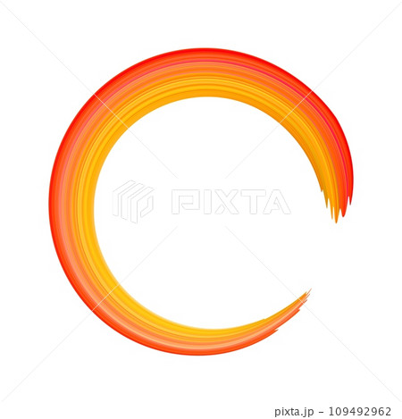 3d Brushstroke gradient texture brush 109492962