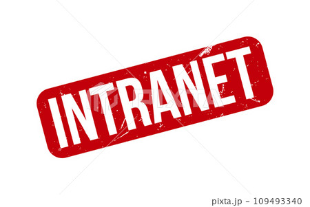 Intranet Rubber Stamp Seal Vector Intranet Rubber Stamp Seal Vector 109493340