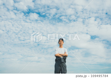 rice farming 109495784