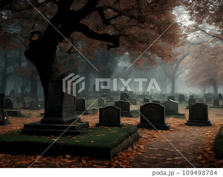 lonely cemetery 109498784