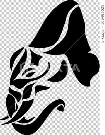 Elephant tribal style illustration Elephant tribal style illustration 109499029
